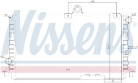 Nissens 60018 - RADIADOR ALFA ROMEO 33(907)(90-)1.7