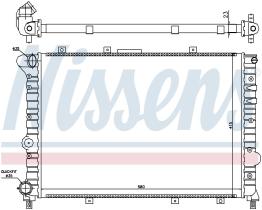Nissens 60041 - RADIADOR ALFA ROMEO 156(932)(97-)2.