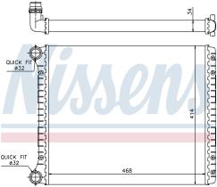  60426 - RADIADOR AUDI A 2(8Z)(00-)1.6 FSI