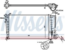  61379 - RADIADOR CITROEN ZX(N2)(91-)1.8 D