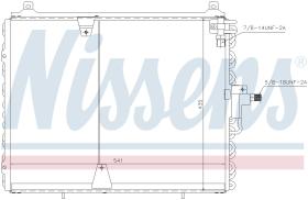 Nissens 94162 - CONDENSADOR MERCEDES E-CLASS W 124(