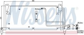 Nissens 94228 - CONDENSADOR VAUXHALL COMBO (93-)1.2