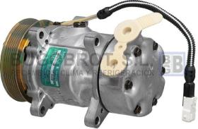 Bugobrot 511433 - COMPRESOR SANDEN SD-6V12 V-BRIDA P5