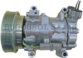 Bugobrot 511904 - COMPRESOR SANDEN SD6V12 P7 125MM.