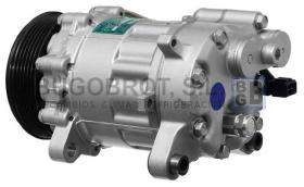 Bugobrot 517158 - COMPRESOR SANDEN SD7B10 H-BRIDA P6