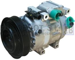 Bugobrot 51HY86004 - COMPRESOR HALLA VS16 P6 128 MM. 12V