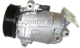 Bugobrot 51NI86005 - COMPRESOR CALSONIC P7 114 MM. 12 V.