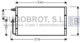 Bugobrot 60UV5098 - CONDENSADOR TIPO SANDEN DE FUJO
