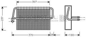 Bugobrot 70MSV272 - BATERIA EVAPORADORA PARA MERCEDES