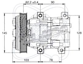 ElectroAuto 20V1011 - COMPRESOR->EQUIPO ORIGINAL FORD