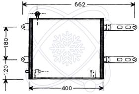 ElectroAuto 30A0002 - CONDENSADOR A/C->EQUIPO ORIGINAL SE