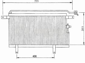 ElectroAuto 30B0031 - CONDENSADOR AUDI 100 12/90-3