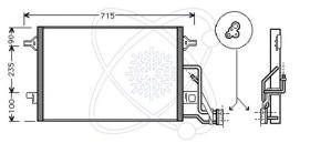  30B0040 - CONDENSADOR A/C->EQUIPO ORIGINAL SK