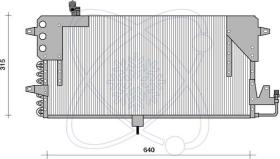 ElectroAuto 30B0046 - CONDENSADOR A/C->EQUIPO ORIGINAL VO