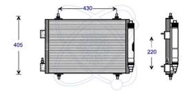  30C0002 - CONDENSADOR A/C->EQUIPO ORIGINAL CI