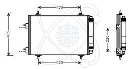 ElectroAuto 30C0006 - CONDENSADOR A/C->EQUIPO ORIGINAL PE