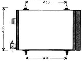  30C0009 - CONDENSADOR A/C->EQUIPO ORIGINAL CI