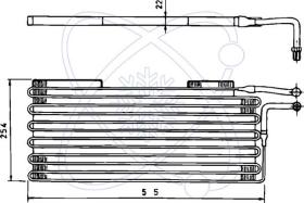 ElectroAuto 30C0025 - CONDENSADOR PEUGEOT 205