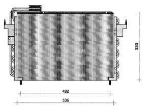 ElectroAuto 30C0031 - CONDENSADOR CITROEN ZX GAS R12