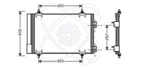 ElectroAuto 30C0057 - CONDENSADOR A/C->EQUIPO ORIGINAL CI