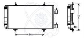 ElectroAuto 30C0059 - CONDENSADOR A/C->EQUIPO ORIGINAL CI