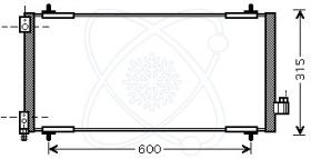  30C0068 - CONDENSADOR A/C P/EQUIPO ORIG.CITR.