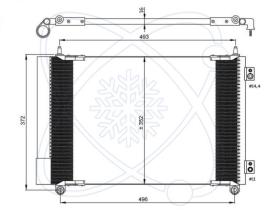 ElectroAuto 30C0070 - CONDENSADOR A/C->EQUIPO ORIGINAL PE