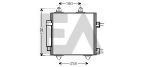 ElectroAuto 30C0073 - CONDENSADOR A/C->EQUIPO ORIGINAL CI