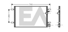 ElectroAuto 30C02018 - CONDENSADOR AUDI