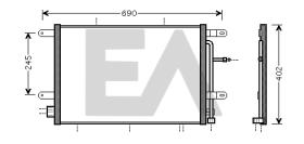 ElectroAuto 30C02020 - CONDENSADOR->APLICACION ORIGINAL AU