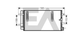 ElectroAuto 30C02032 - CONDENSADOR AUDI