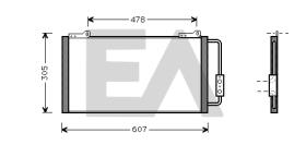 ElectroAuto 30C05007 - CONDENSADOR->APLICACION ORIGINAL HO