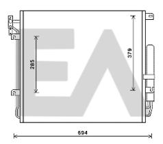 ElectroAuto 30C05014 - CONDENSADOR->APLICACION ORIGINAL LA