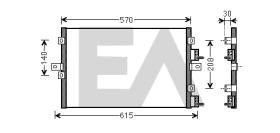 ElectroAuto 30C12021 - CONDENSADOR->APLICACION ORIGINAL CH