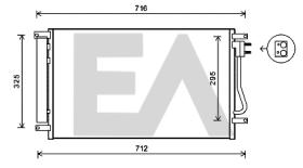 ElectroAuto 30C14043 - CONDENSADOR->APLICACION ORIGINAL CH