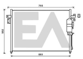 ElectroAuto 30C18050 - CONDENSADOR->APLICACION ORIGINAL NI