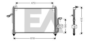 ElectroAuto 30C20011 - CONDENSADOR->APLICACION ORIGINAL DA