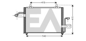 ElectroAuto 30C20022 - CONDENSADOR->APLICACION ORIGINAL CH