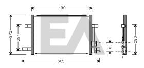 ElectroAuto 30C22021 - CONDENSADOR->APLICACION ORIGINAL FO