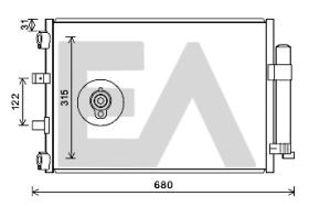  30C22027 - CONDENSADOR FORD