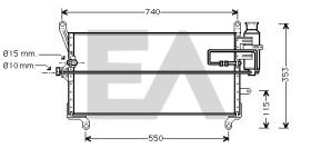 ElectroAuto 30C25010 - CONDENSADOR->APLICACION ORIGINAL FI