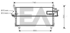 ElectroAuto 30C25015 - CONDENSADOR->APLICACION ORIGINAL FI