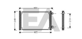 ElectroAuto 30C25029 - CONDENSADOR->APLICACION ORIGINAL FI