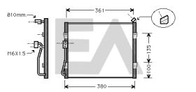 ElectroAuto 30C26008 - CONDENSADOR->APLICACION ORIGINAL HO