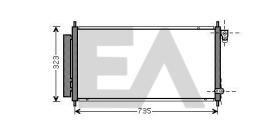 ElectroAuto 30C26025 - CONDENSADOR->APLICACION ORIGINAL HO