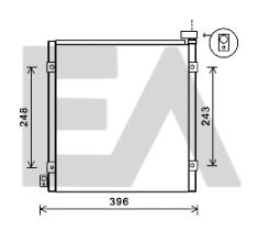 ElectroAuto 30C26034 - CONDENSADOR->APLICACION ORIGINAL HO