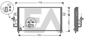 ElectroAuto 30C28007 - CONDENSADOR->APLICACION ORIGINAL HY