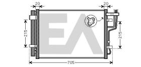 ElectroAuto 30C28030 - CONDENSADOR->APLICACION ORIGINAL HY