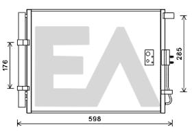 ElectroAuto 30C28053 - CONDENSADOR->APLICACION ORIGINAL HY