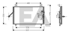 ElectroAuto 30C36001 - CONDENSADOR->APLICACION ORIGINAL KI